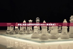 重磅.来袭斗棋到底有挂吗2025（果然有挂）