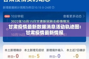 甘肃疫情最新数据消息活动轨迹图:甘肃疫情最新情报