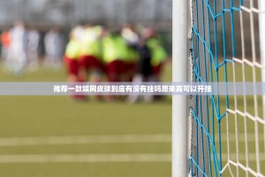 推荐一款娱网皮球到底有没有挂吗原来真可以开挂
