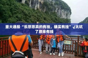 重大通报“乐悠悠真的有挂，确实有挂”√太坑了原来有挂