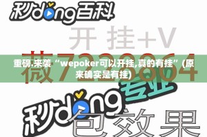 分享实测十三十三水其实有挂确实是有挂√确实真的有挂