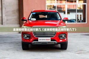 全球疫情最近排行第几（全球疫情最近排行第几了）