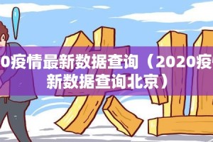 2020疫情最新数据查询（2020疫情最新数据查询北京）