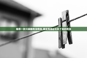 推荐一款川麻圈有没有挂,确实有挂@太坑了真的有挂
