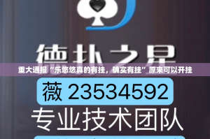重磅.来袭越乡游麻将真的有挂的确有挂其实确实有挂