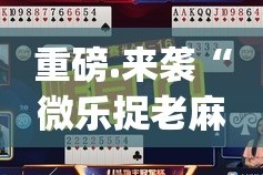 重磅.来袭“微乐捉老麻子其实是可以开挂!确实能开挂”(真的有挂)-知乎