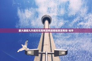 重大通报九天揽月究竟有没有透视挂其实有挂-知乎