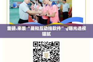 重磅.来袭“晟和互动挂软件”√曝光透视猫腻