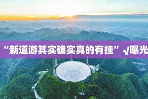 重大通报“新道游其实确实真的有挂”√曝光透视猫腻
