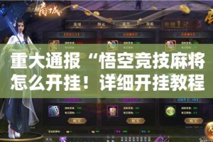 推荐一款翻阳翻精辅助挂 分享真的有挂给你