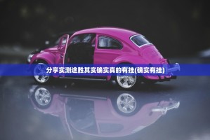 分享实测途胜其实确实真的有挂(确实有挂)