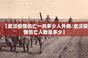 【武汉疫情伤亡一共多少人外网/武汉疫情伤亡人数是多少】