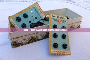 推荐一款微乐云南麻将能开挂吗开挂神器