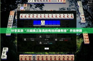 分享实测“川麻换三张真的有挂的确有挂”开挂神器