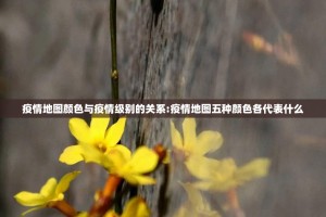 疫情地图颜色与疫情级别的关系:疫情地图五种颜色各代表什么