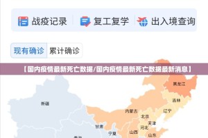 【国内疫情最新死亡数据/国内疫情最新死亡数据最新消息】