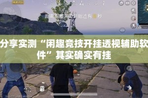 分享实测“闲趣竞技开挂透视辅助软件”其实确实有挂