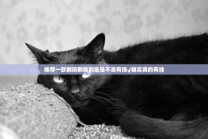 推荐一款翻阳翻精到底是不是有挂√确实真的有挂