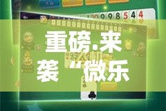 重磅.来袭“微乐广西麻将到底能不能开挂”开挂神器