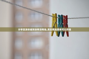 分享实测丰城双剑有没有挂,其实有挂原来可以开挂