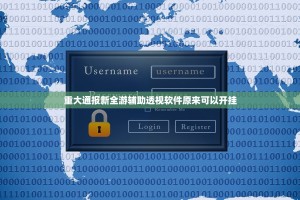 重大通报新全游辅助透视软件原来可以开挂