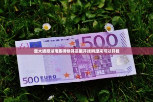 重大通报湖南跑得快其实能开挂吗原来可以开挂