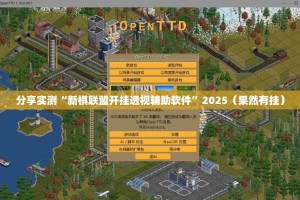 分享实测“新棋联盟开挂透视辅助软件”2025（果然有挂）