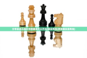分享实测斗棋红中的确是可以开挂!确实有挂(原来确实是有挂)