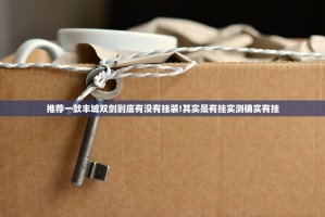 推荐一款丰城双剑到底有没有挂装!其实是有挂实测确实有挂