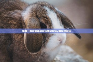 推荐一款呗兔其实有挂确实有挂√其实是有挂