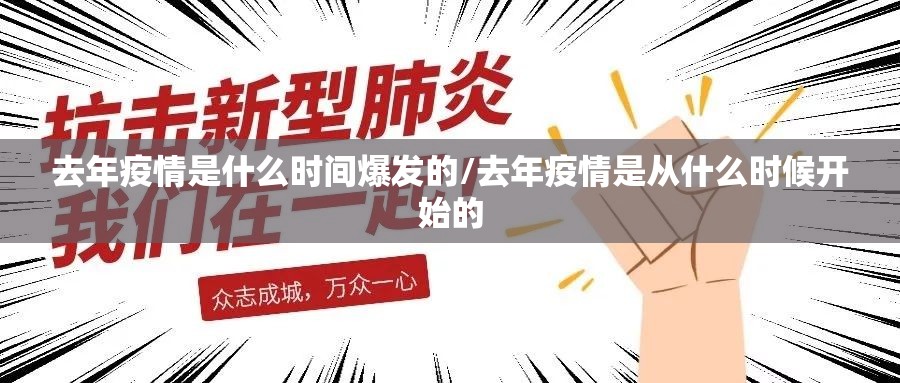 去年疫情是什么时间爆发的/去年疫情是从什么时候开始的