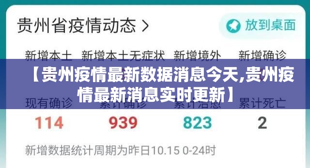 【贵州疫情最新数据消息今天,贵州疫情最新消息实时更新】