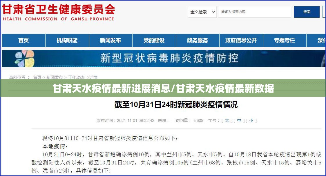 甘肃天水疫情最新进展消息/甘肃天水疫情最新数据
