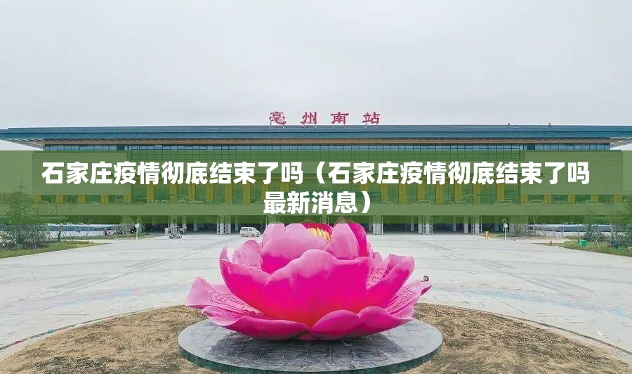 石家庄疫情彻底结束了吗（石家庄疫情彻底结束了吗最新消息）