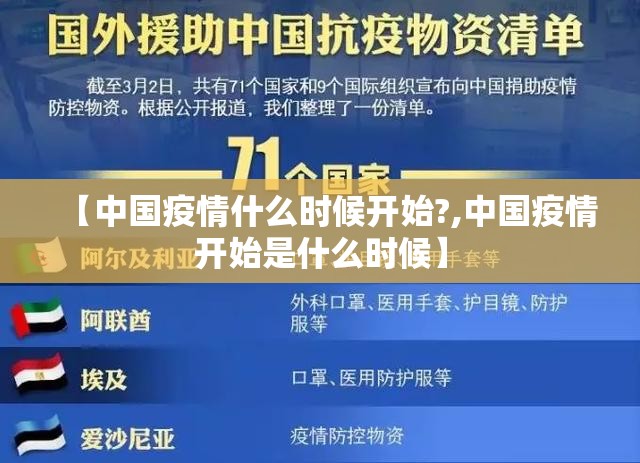 【中国疫情什么时候开始?,中国疫情开始是什么时候】