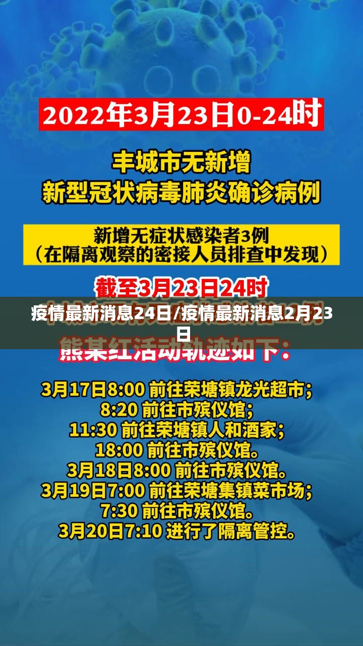 疫情最新消息24日/疫情最新消息2月23日
