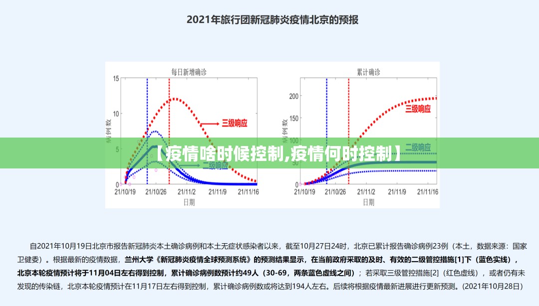 【疫情啥时候控制,疫情何时控制】