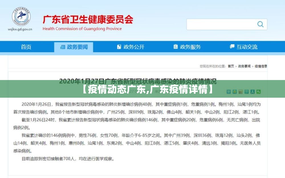 【疫情动态广东,广东疫情详情】