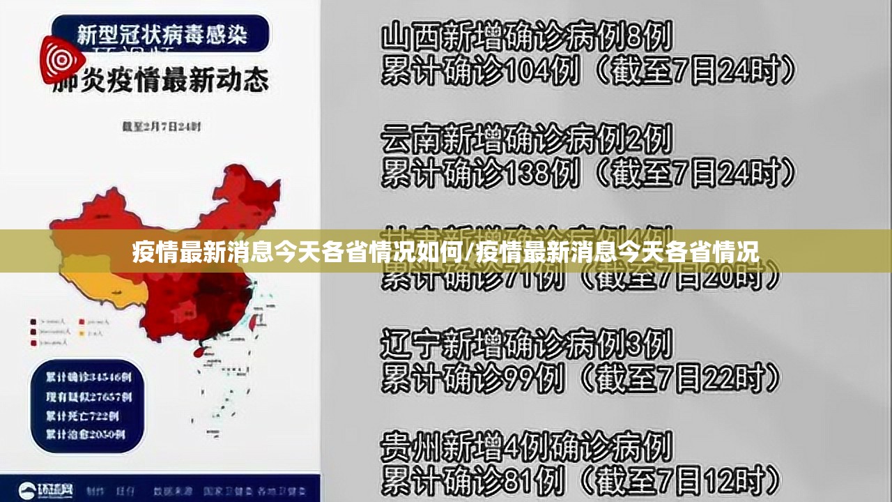 疫情最新消息今天各省情况如何/疫情最新消息今天各省情况