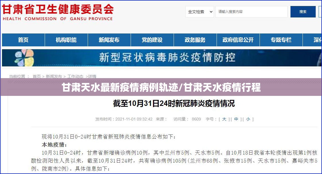 甘肃天水最新疫情病例轨迹/甘肃天水疫情行程