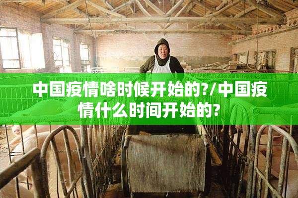 中国疫情啥时候开始的?/中国疫情什么时间开始的?